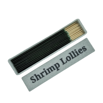 Shrimp-Lollies Box mit 30 Lollies